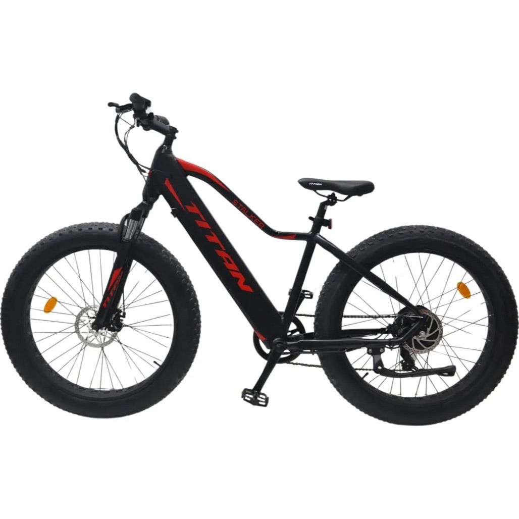 

Електровелосипед Titan Stalker 2024 Black-Red