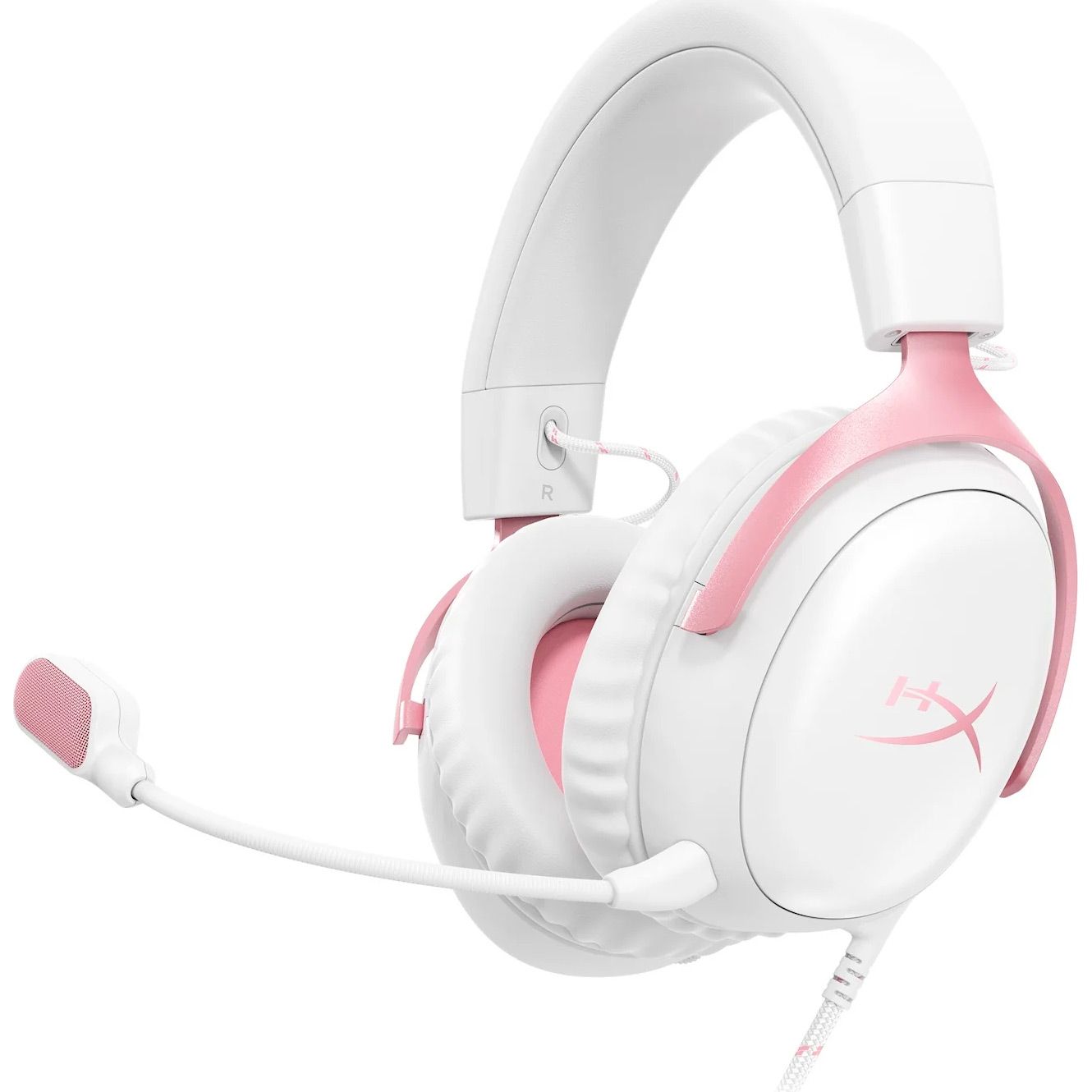 

Игровые наушники HyperX Cloud III White/Pink (9W1Q4AA)