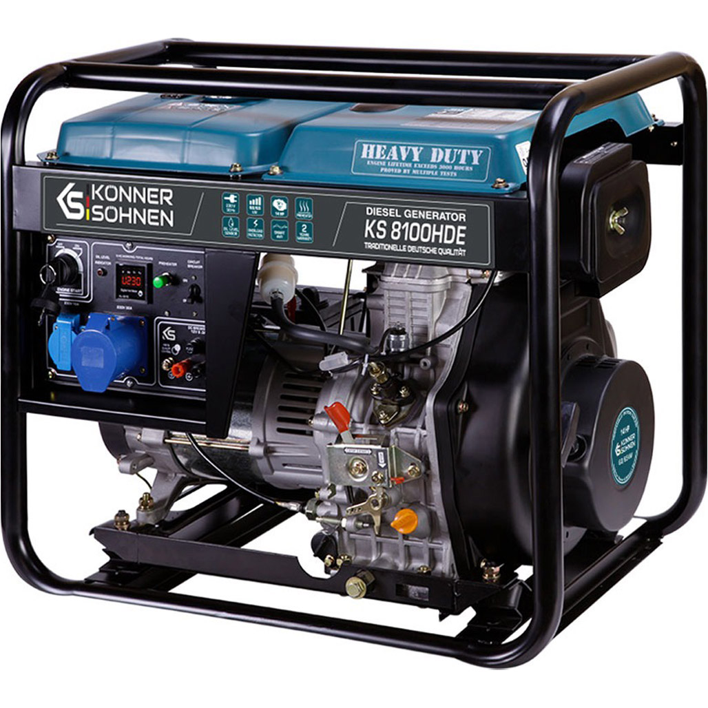 

Генератор дизельний Konner&Sohnen KS 8100HDE