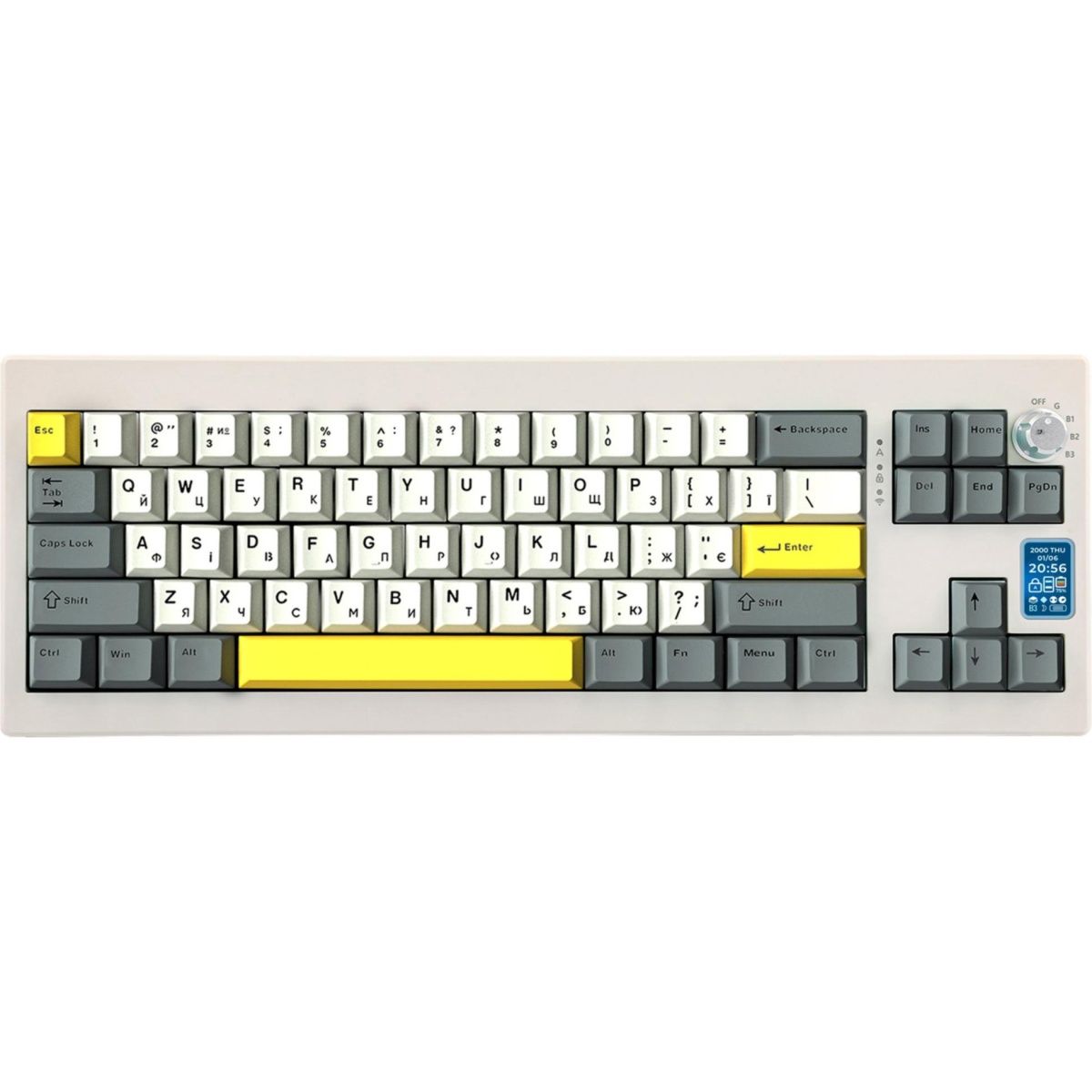 

Клавиатура Epomaker Shadow-X Mulan Switch White (SHX-W-M)