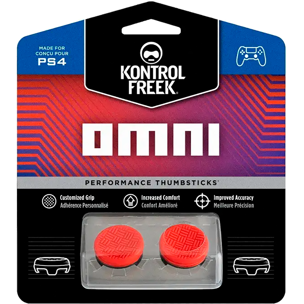 

Накладки на стіки KontrolFreek OMNI Orange 2-pack (PS4/PS5)