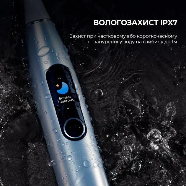 Электрическая зубная щетка Xiaomi Oclean X Pro Digital Smart Sonic Toothbrush Glamour Silver [81247] 