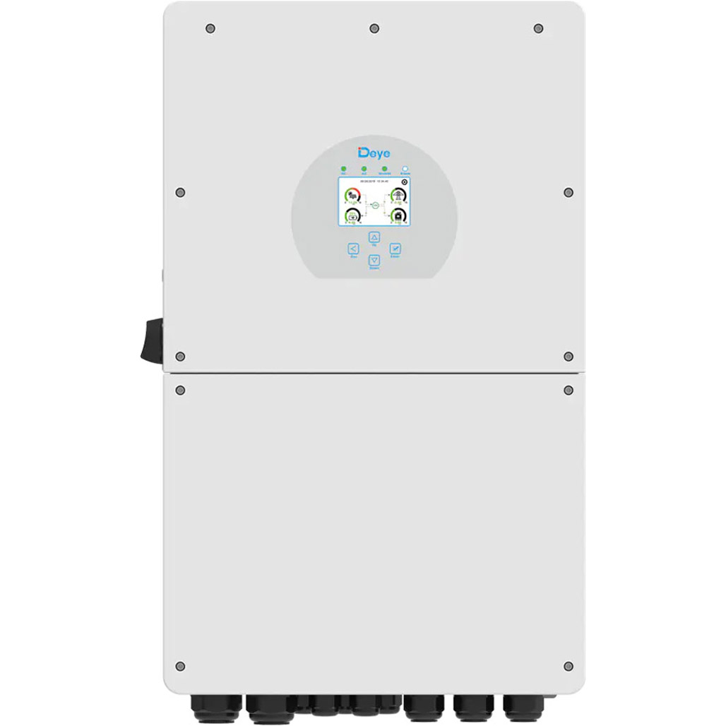 

Гібридний сонячний інвертор Deye SUN-16K-SG01LP1-EU (30644)