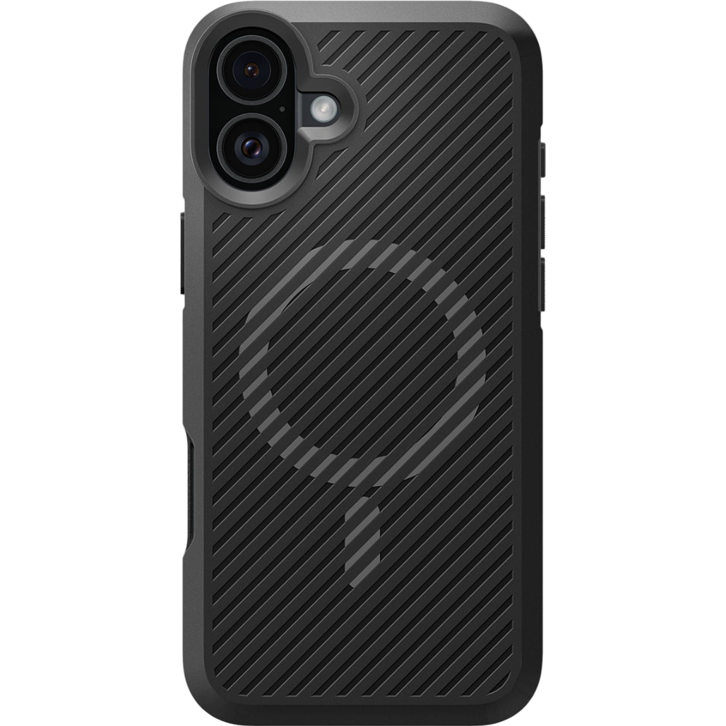 

Чохол Spigen Core Armor with MagSafe ля Apple iPhone 16 Matte Black (ACS08221)