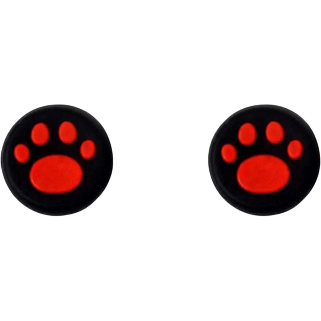 

Накладки на стики Thumb Grips 2-pack для PS4-PS5-Xbox FootPrint Red