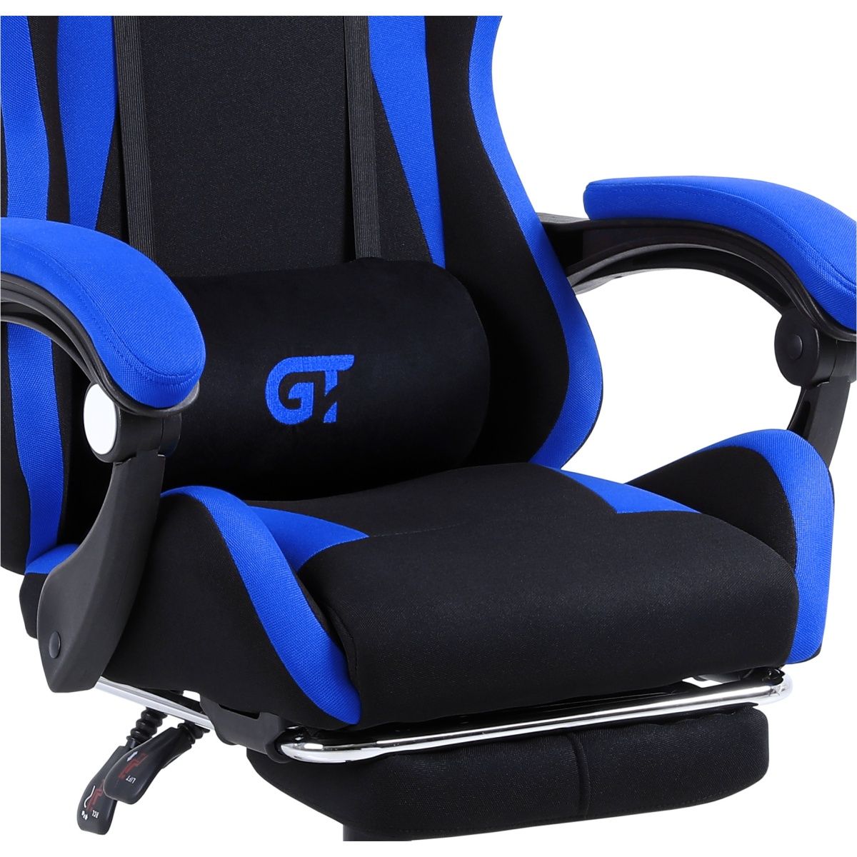 Геймерське крісло GT Racer X-2324 Fabric Black/Blue 