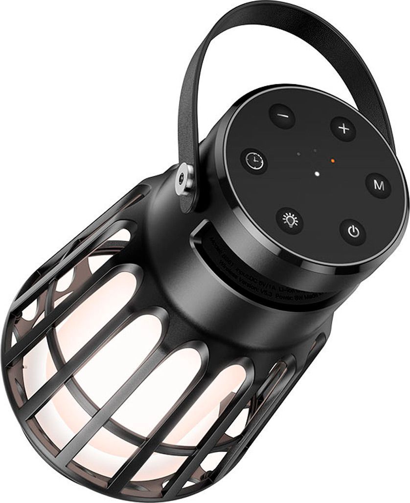 Портативна акустика Hoco BS61 Wild Fun Outdoor Camping Light Black (610827)