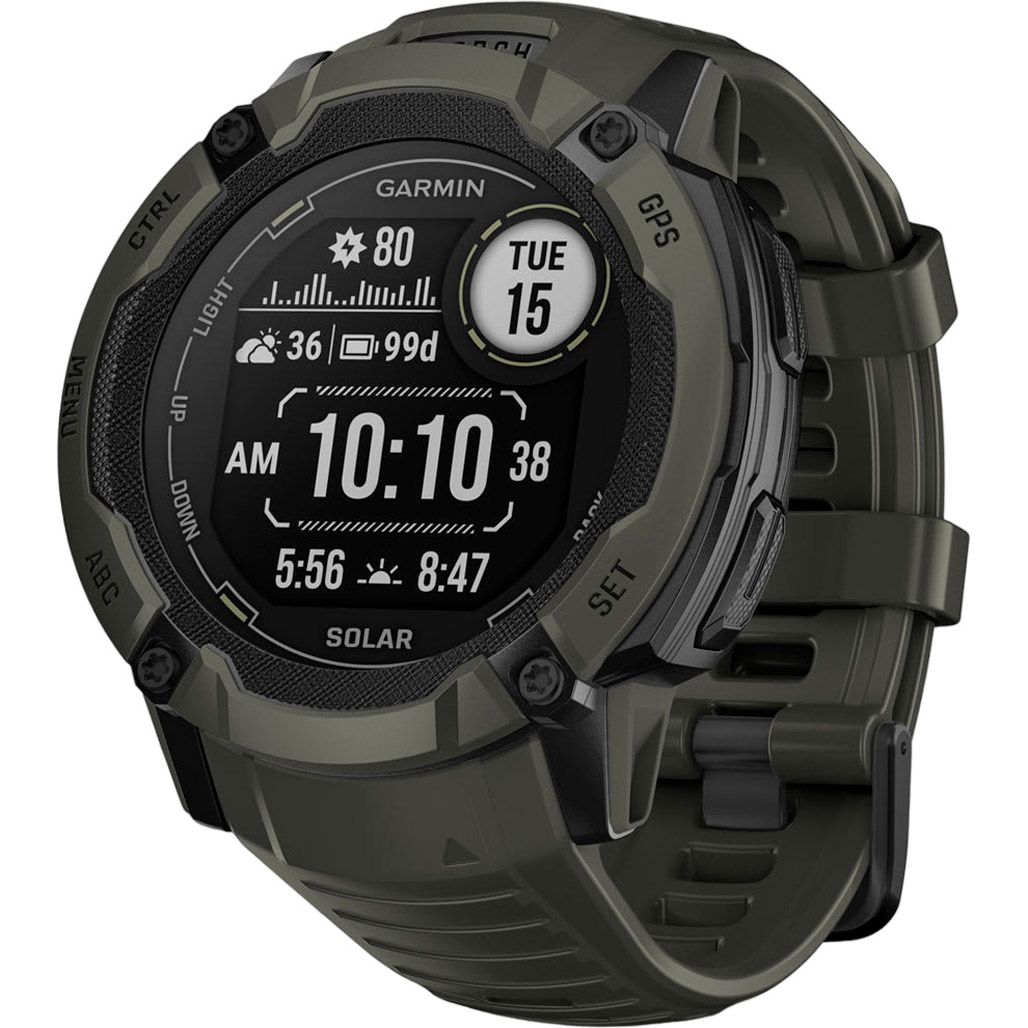 

Смарт-годинник Garmin Instinct 2X Solar Standard Edition Moss (010-02805-15/05)