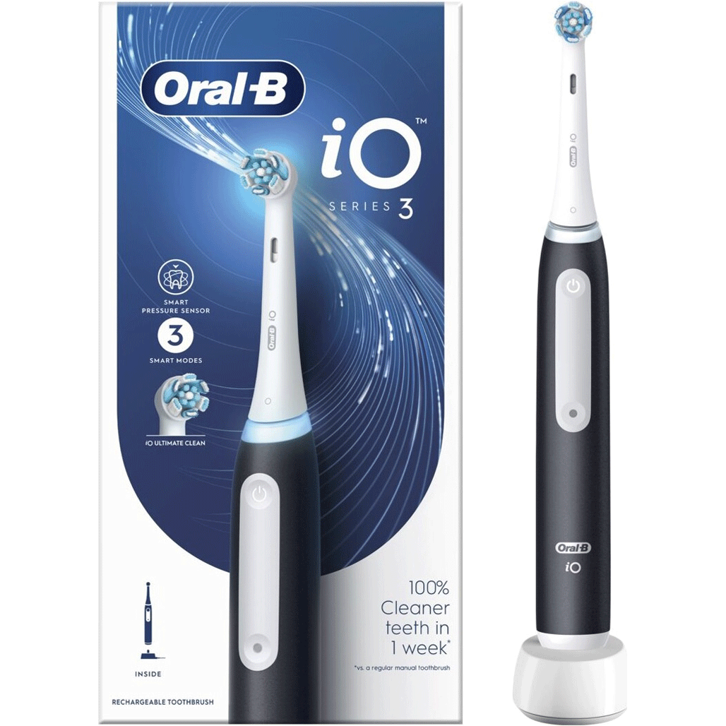 

Электрическая зубная щетка Oral-B iO Series 3 Matte Black