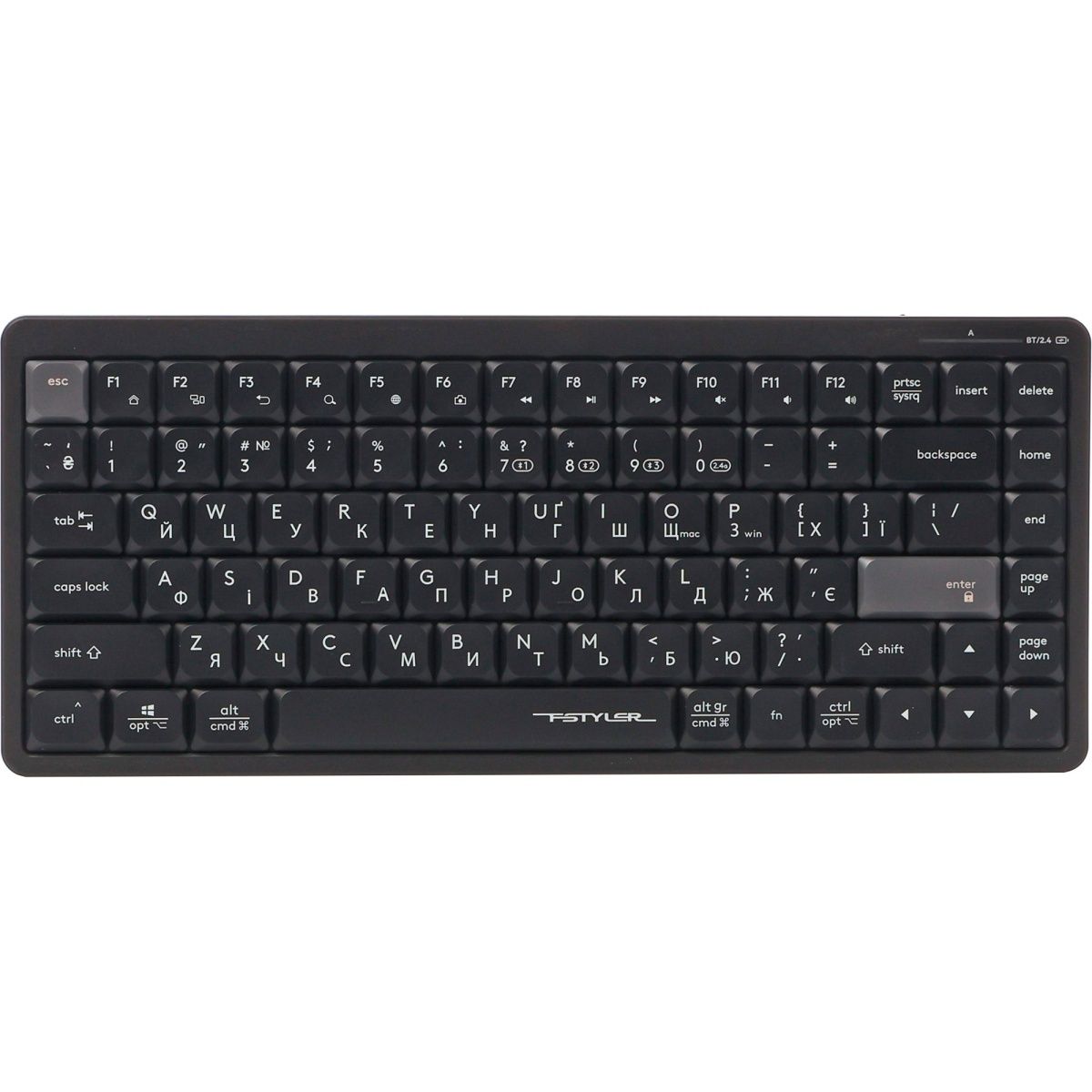 

Клавиатура A4Tech Fstyler FBX53C Black