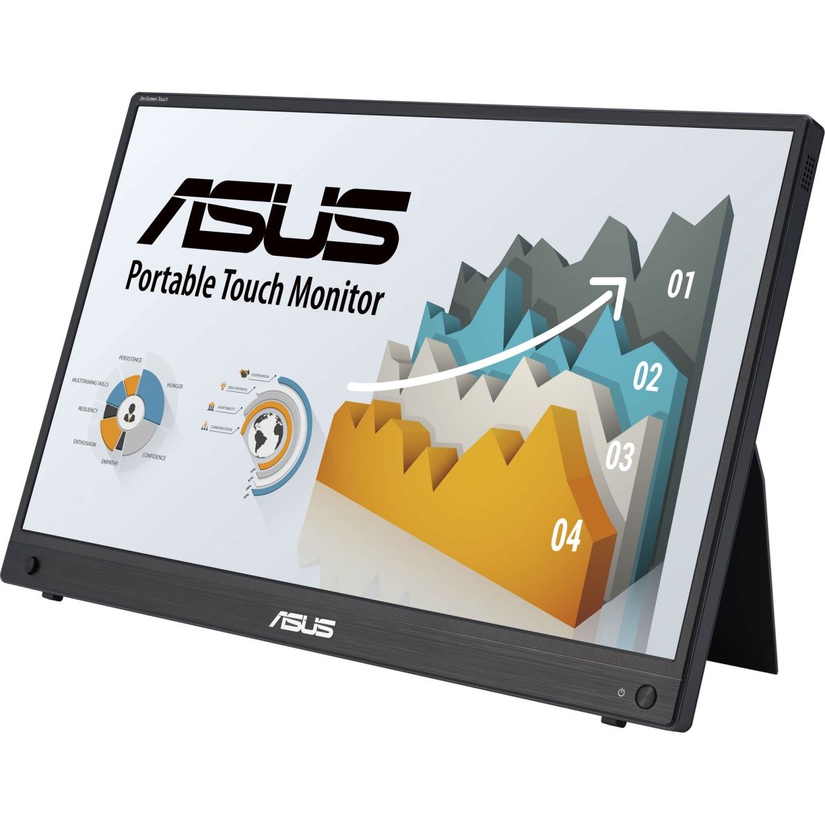 Портативний монітор Asus ZenScreen MB16AMTR (90LM04S0-B02170) UA