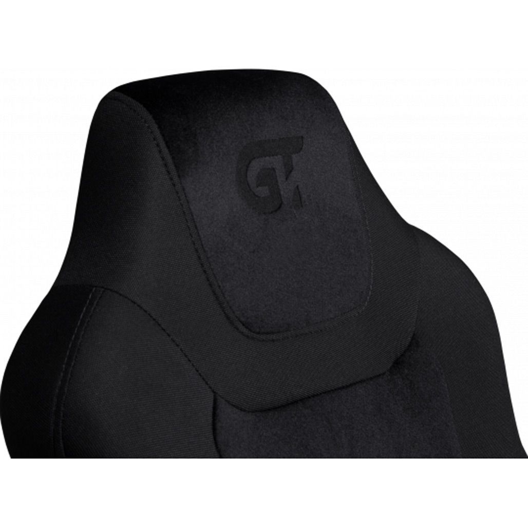 Геймерське дитяче крісло GT Racer X-1414 Fabric Black/Black Suede