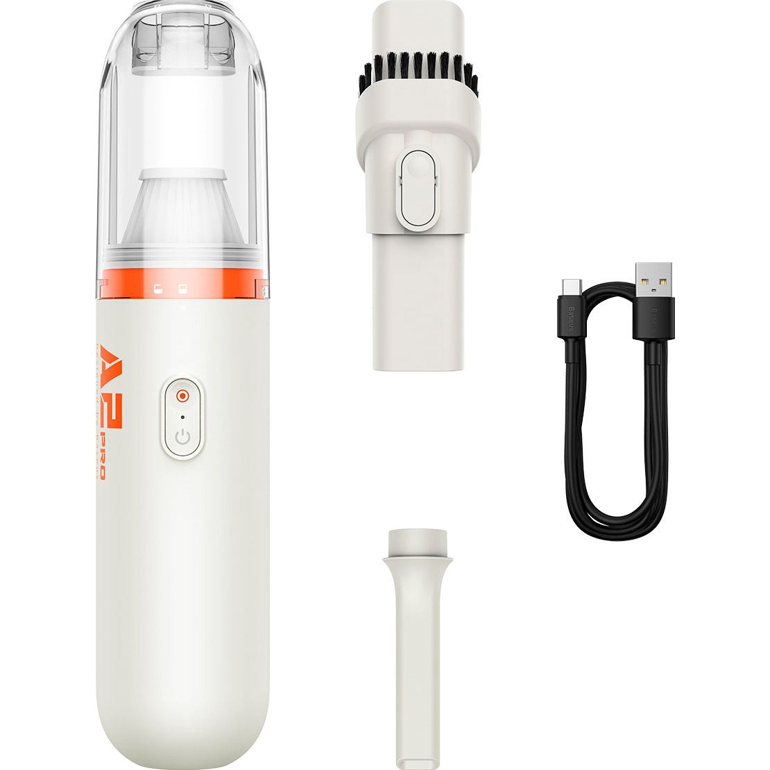Ручний пилосос Baseus A2 Pro Car Vacuum Cleaner White (VCAQ040002)