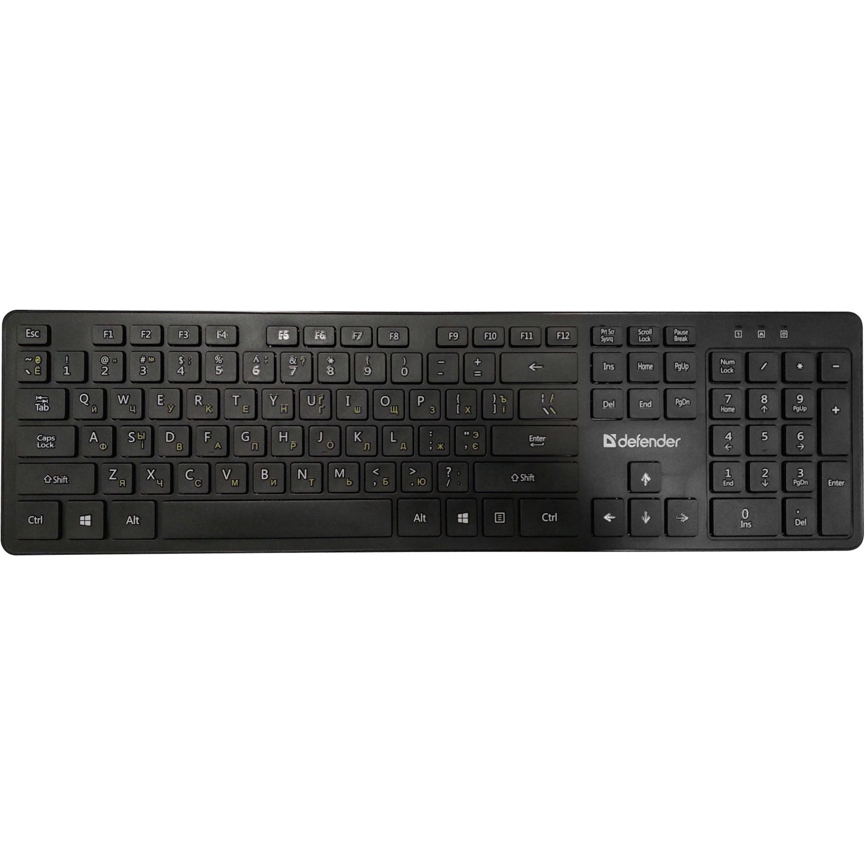 Клавиатура Defender Comfort MT Black (450950)