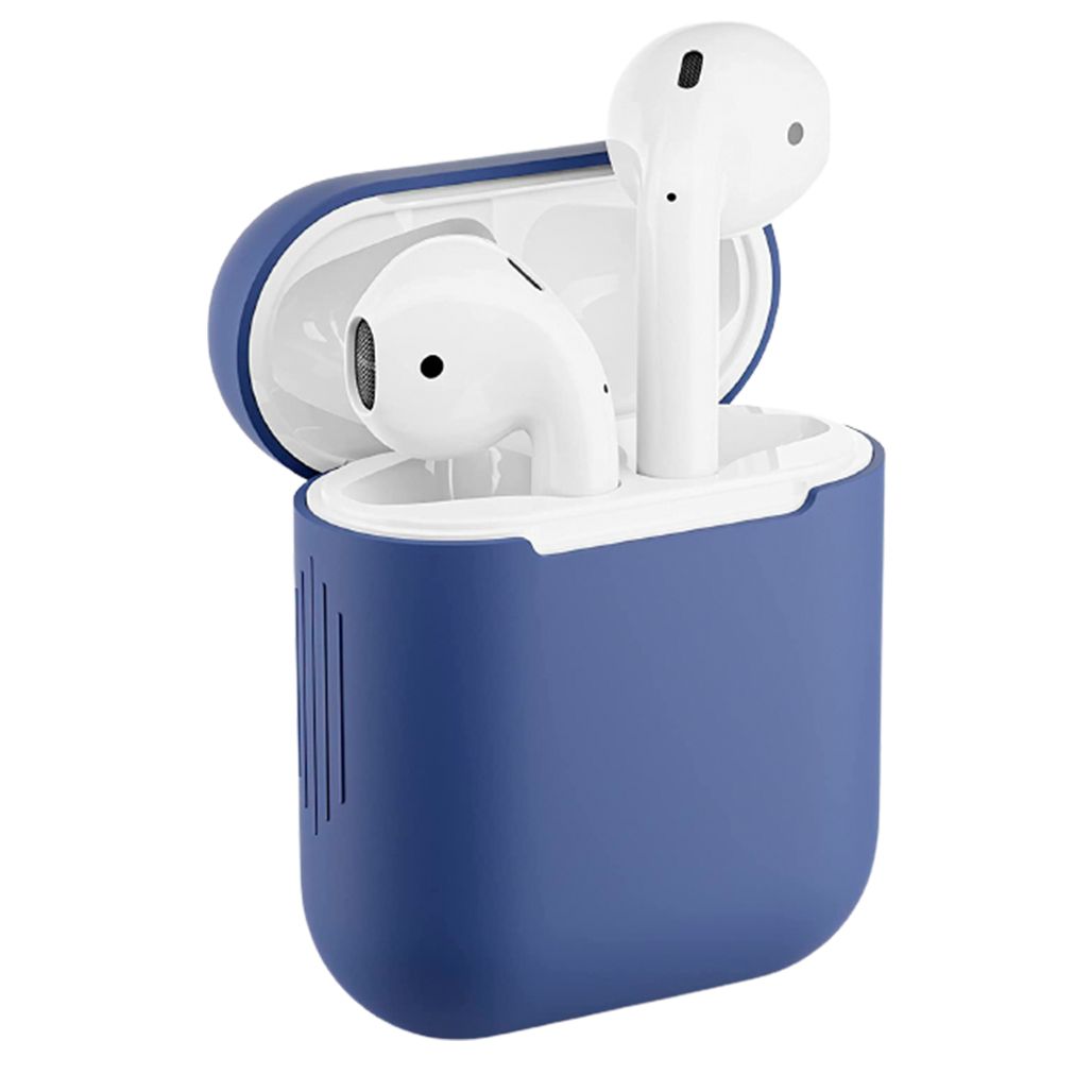 

Чохол New Silicone Case для Apple AirPods 2 Blue Horizon