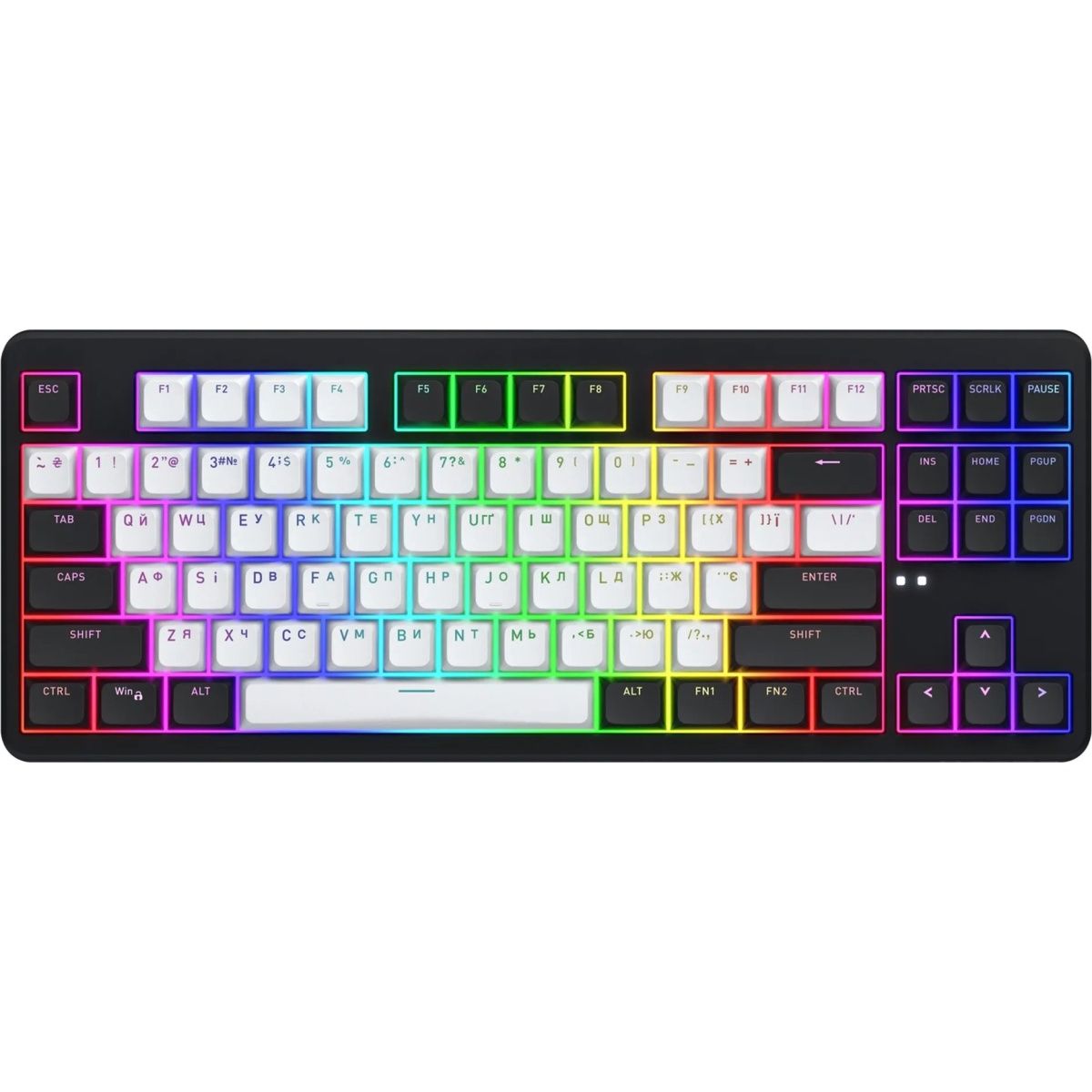 

Клавиатура Hator Rockfall 3 Mecha TKL Wireless Orange Switch Black (HTK850UA)