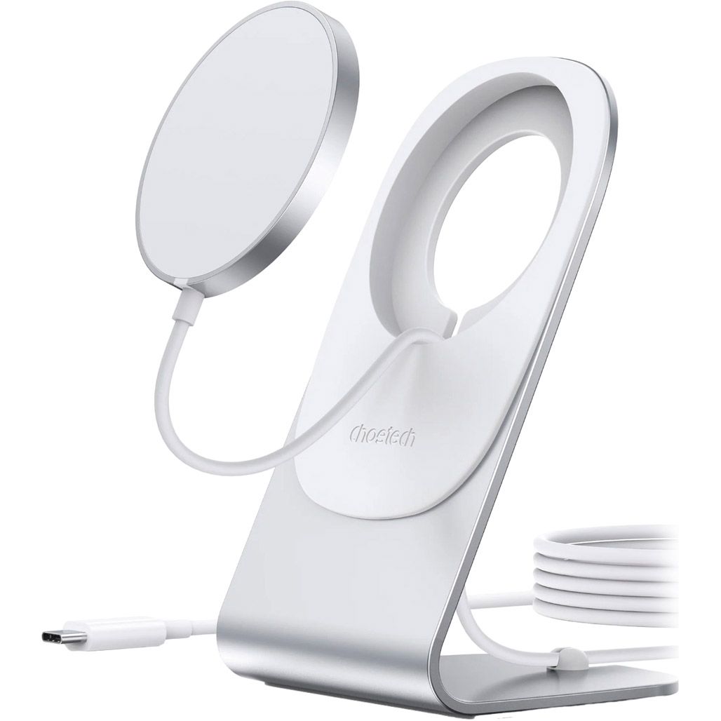 

Беспроводное зарядное устройство Choetech T517-F+H047 Magnetic Wireless Charger + Holder