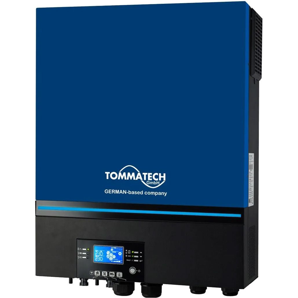 

Гибридный солнечный инвертор Tommatech Plus 11kW 48V (TT-MPLUS 11KW-48V)