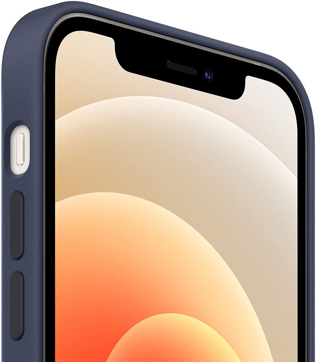Чохол Silicone Case з MagSafe для Apple iPhone 12/12 Pro (Deep Navy) ААА