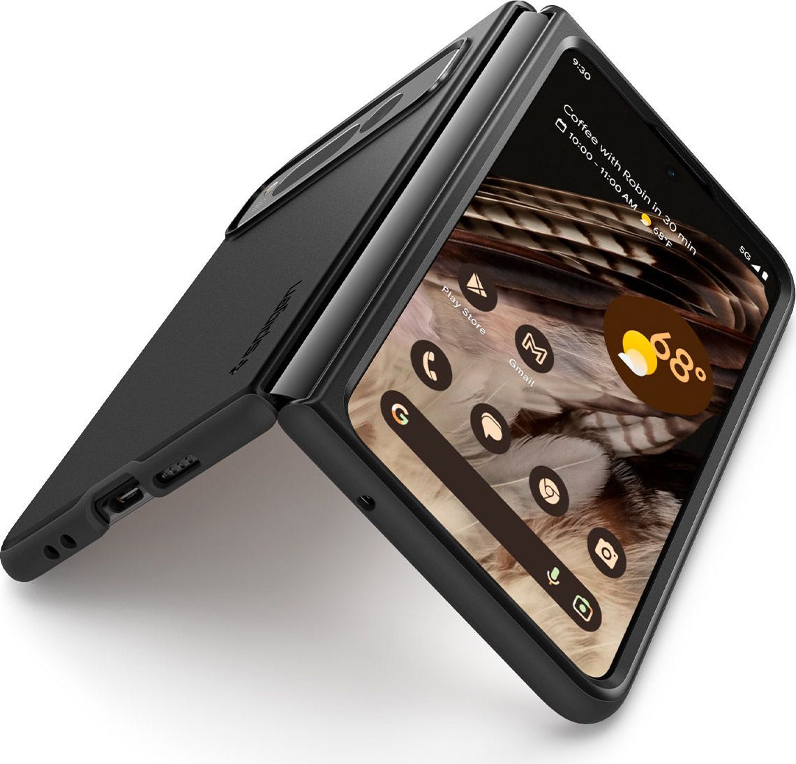 Чохол Spigen Thin Fit для Google Pixel Fold Black (ACS05919)