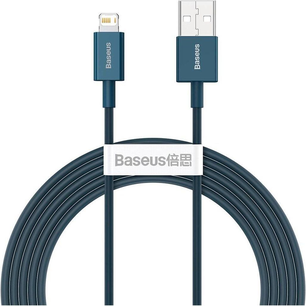 

Кабель Baseus Superior Series Fast Charging USB-A to Lightning 1m Blue (CALYS-A03)