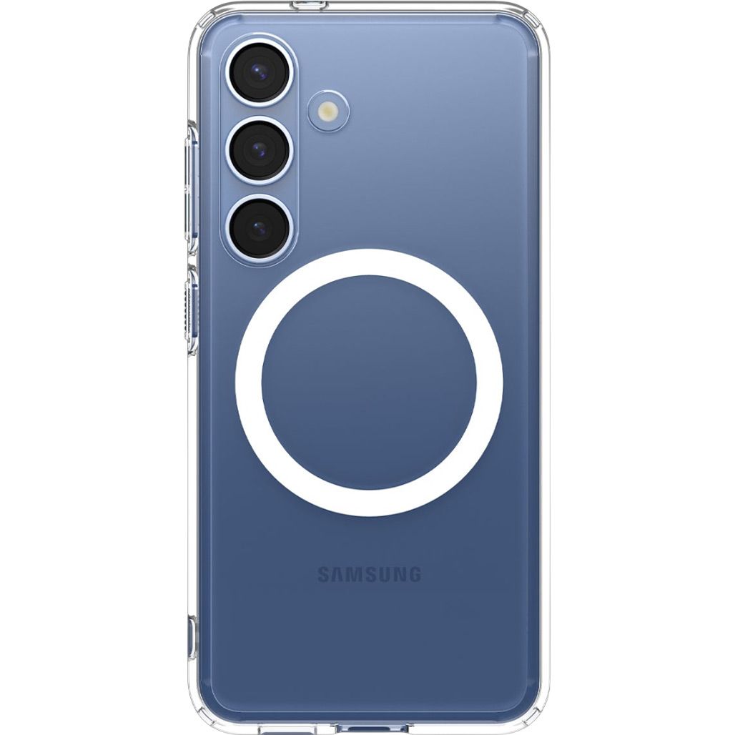 

Чехол Spigen Ultra Hybrid MagSafe для Samsung Galaxy S25 Plus Clear White (ACS08981)