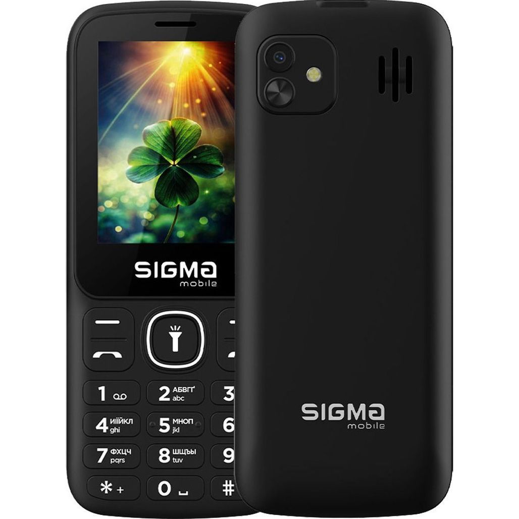 

Мобільний телефон Sigma mobile X-style 242 LUCKY Black (4827798792919) UA-UCRF