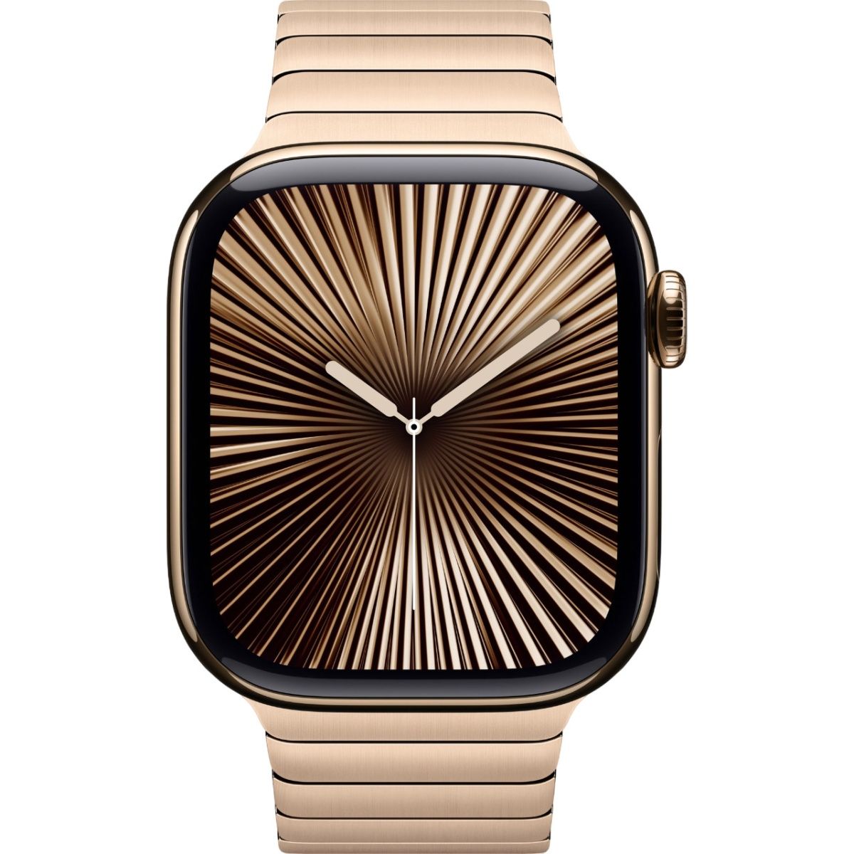 Смарт-годинник Apple Watch Series 10 GPS + Cellular 42mm Gold Titanium Case with Gold Link Bracelet (MX0N3+MXMC3) 