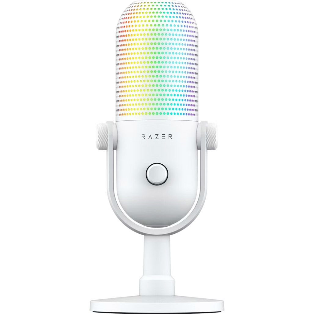 

Микрофон Razer Seiren V3 Chroma White (RZ19-05060200-R3M1)