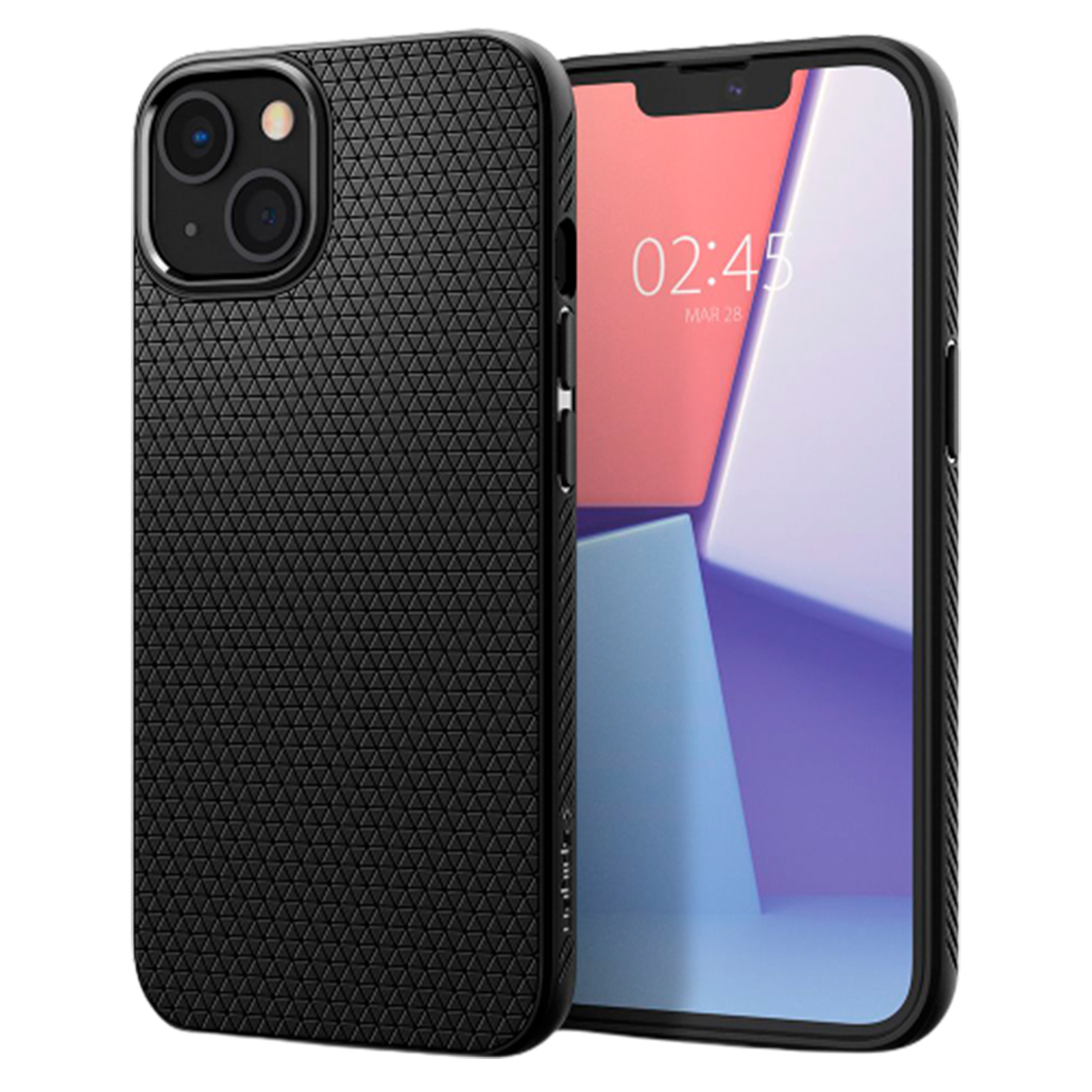 

Чохол Spigen Liquid Air Case для Apple iPhone 13 Matte Black (ACS03519)