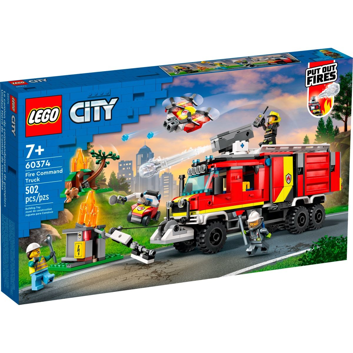 Конструктор LEGO City Пожежна машина (60374) 