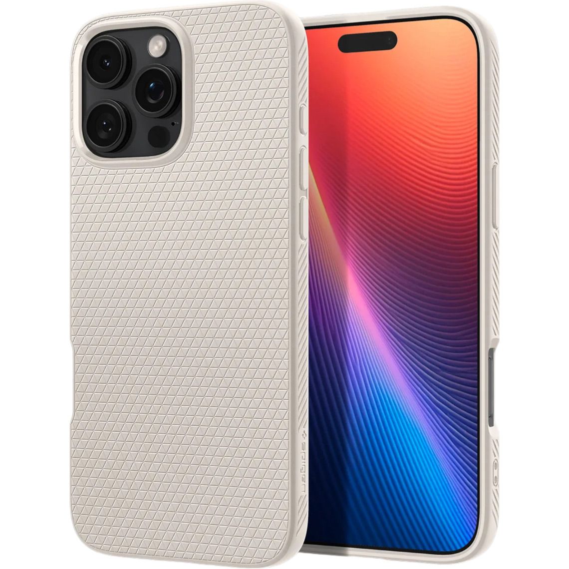 Чохол Spigen Liquid Air Case для Apple iPhone 16 Pro Max Natural Titanium (ACS07991)