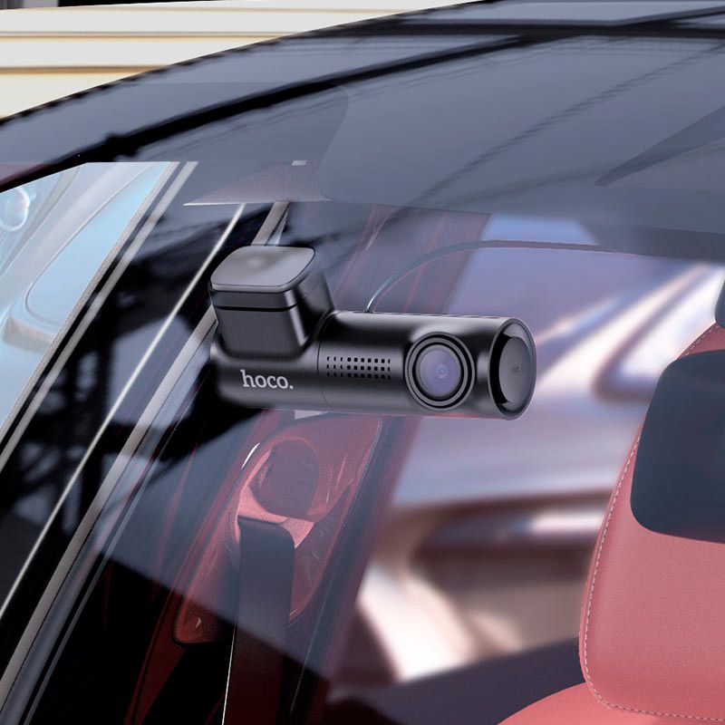 Автомобільний відеореєстратор Hoco DV1 Driving Recorder Black
