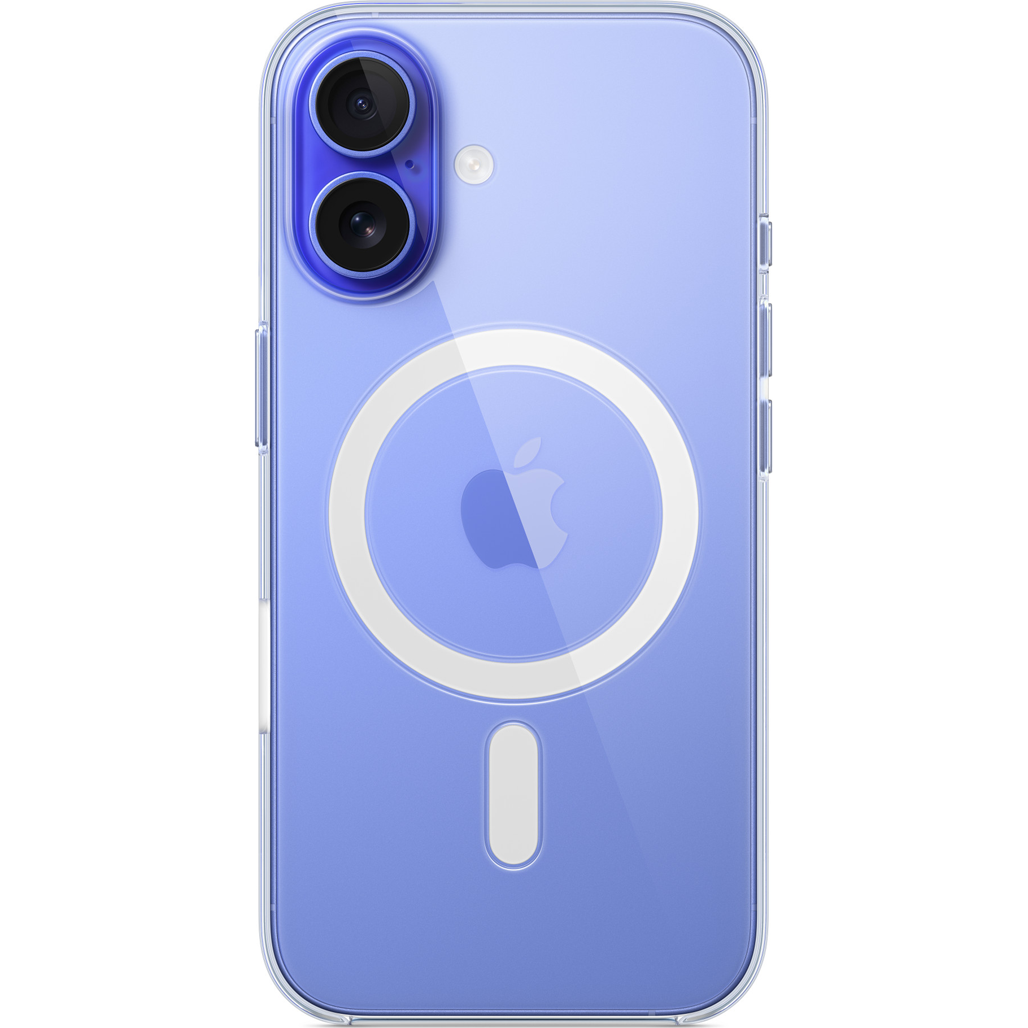 Чохол Apple Clear Case with MagSafe для iPhone 16 Transparent (MA6A4ZM/A)