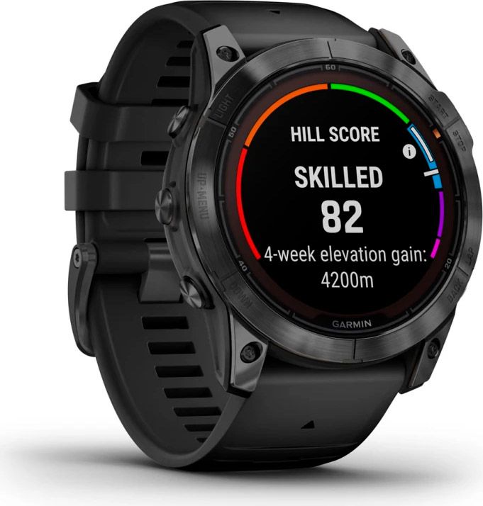 Смарт-часы Garmin Fenix 7X Pro Solar Slate Gray with Black Band (010-02778-00/01) [86522] 