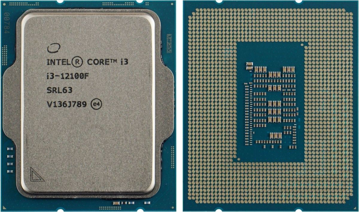 ≡ Процессор Intel Core i3-12100F Box (BX8071512100F) UA