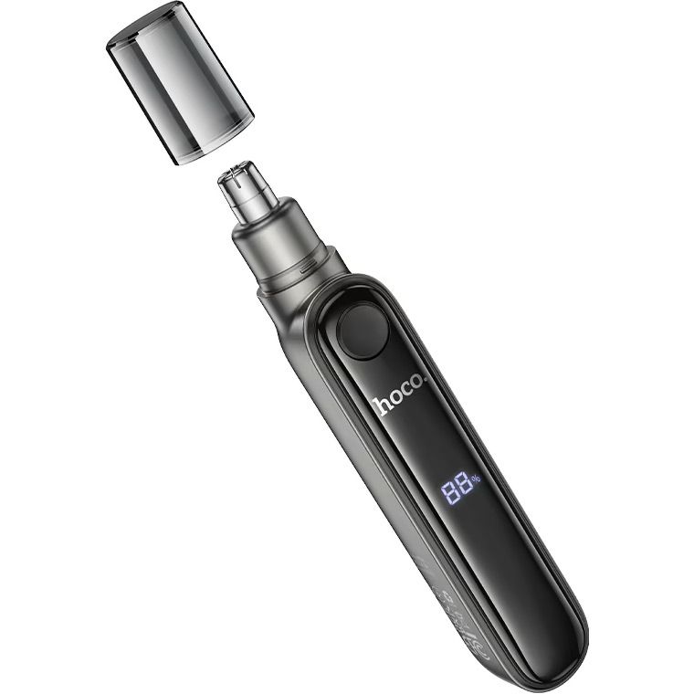 Тример для носа та вух Hoco HP33 Metal Gray фото 2