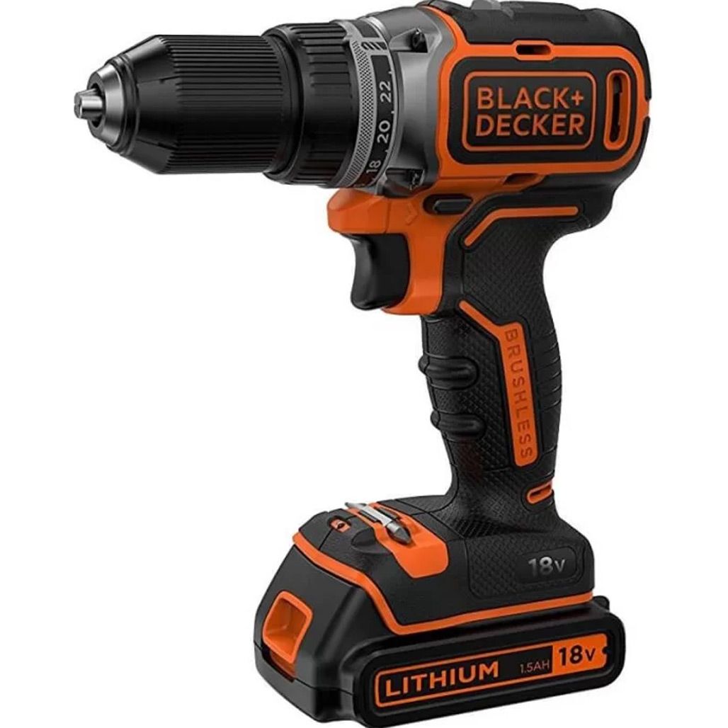 

Дрель-шуруповерт Black+Decker BL186KB