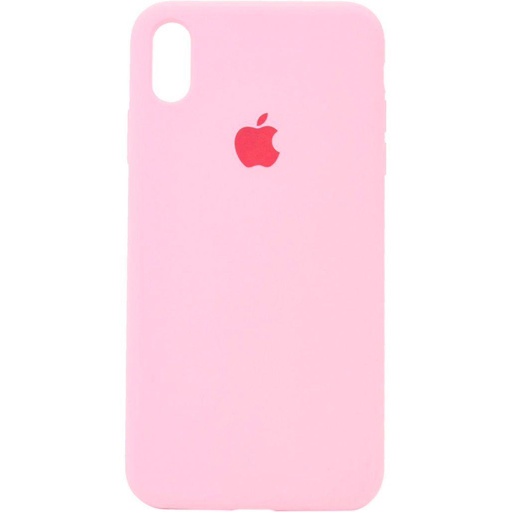 

Чехол Silicone Case для Apple iPhone Xs Max Pink AA