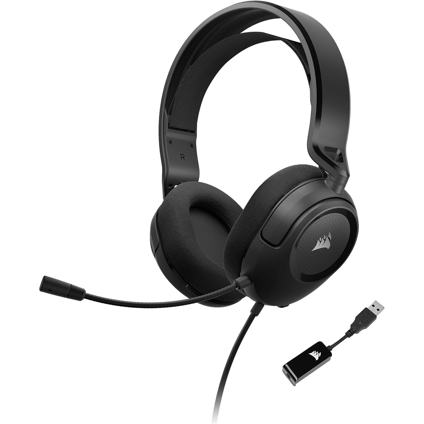 

Игровые наушники Corsair HS35 Surround v2 Multiplatform Gaming Carbon (CA-9011386)