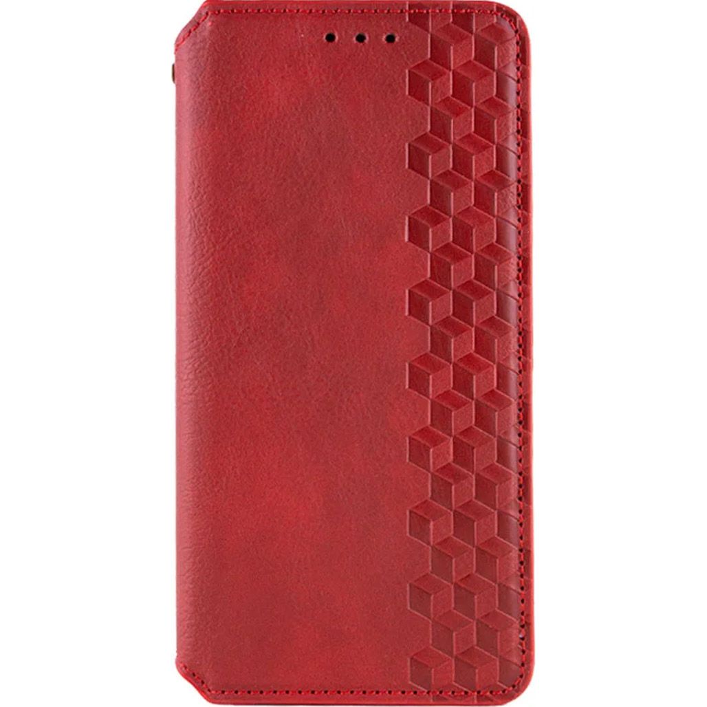 

Чехол-книжка GETMAN Cubic Cover Case для Google Pixel 7a Red