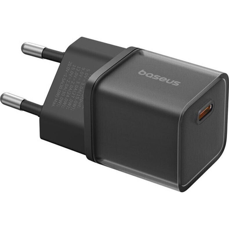 Мережевий зарядний пристрій Baseus GaN5S 30W Black (P10162504113-00)