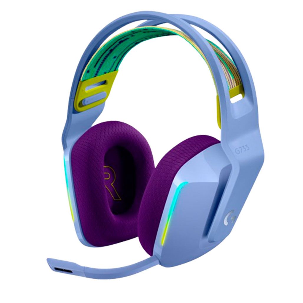 

Игровые наушники Logitech G733 Lightspeed Wireless RGB Lilac (981-000890)