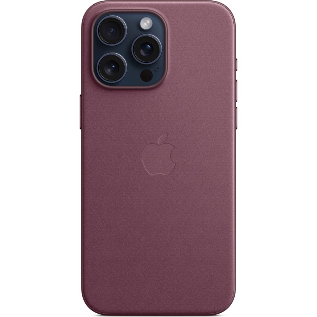 Чохол Apple FineWoven Case with MagSafe для iPhone 15 Pro Max Mulberry AAA