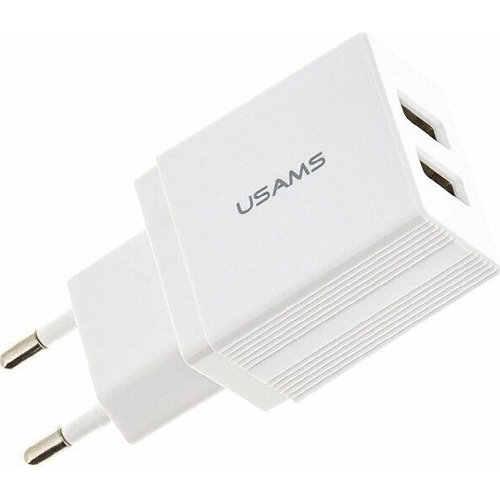 

Мережевий зарядний пристрій Usams T24 10W White (CC90TC01)