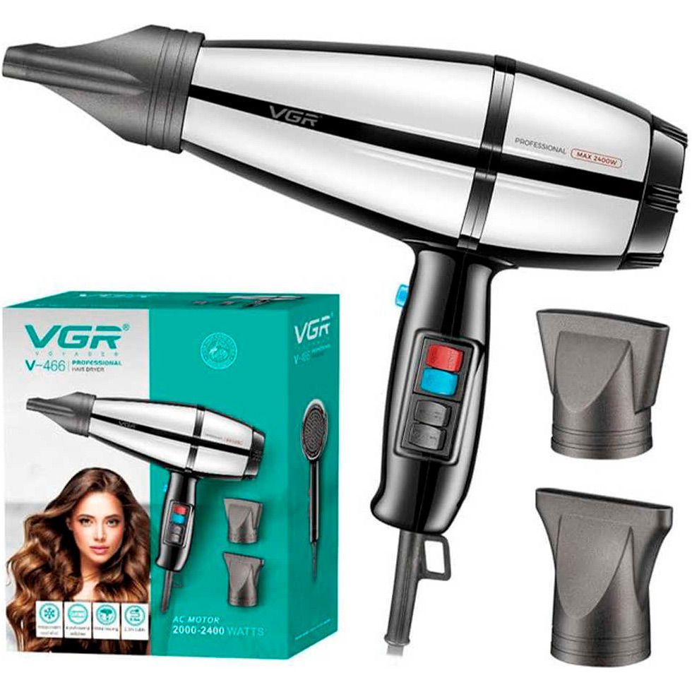 Фен VGR V-466 Metal Body Professional Salon Series