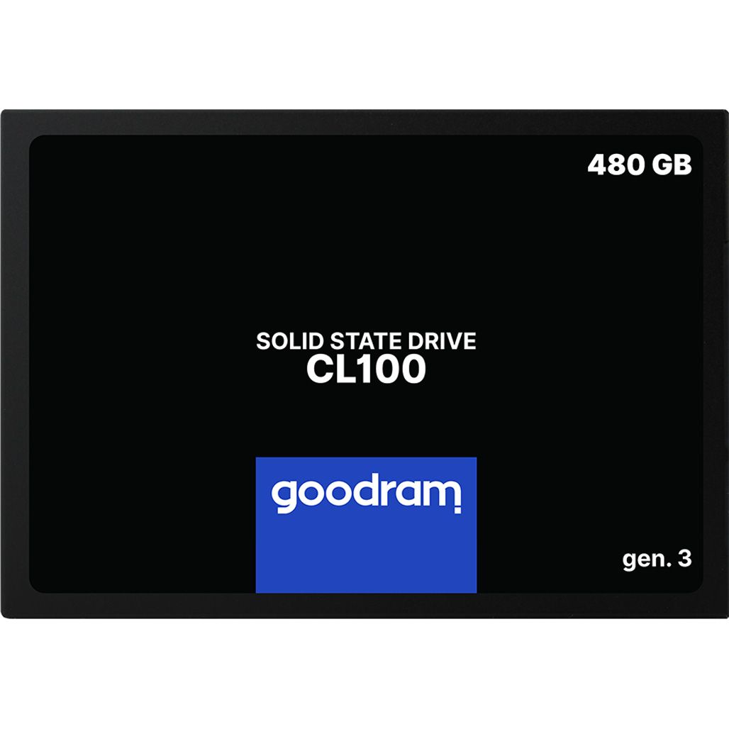 

SSD накопичувач Goodram CL100 Gen.3 480GB 2.5" (SSDPR-CL100-480-G3)