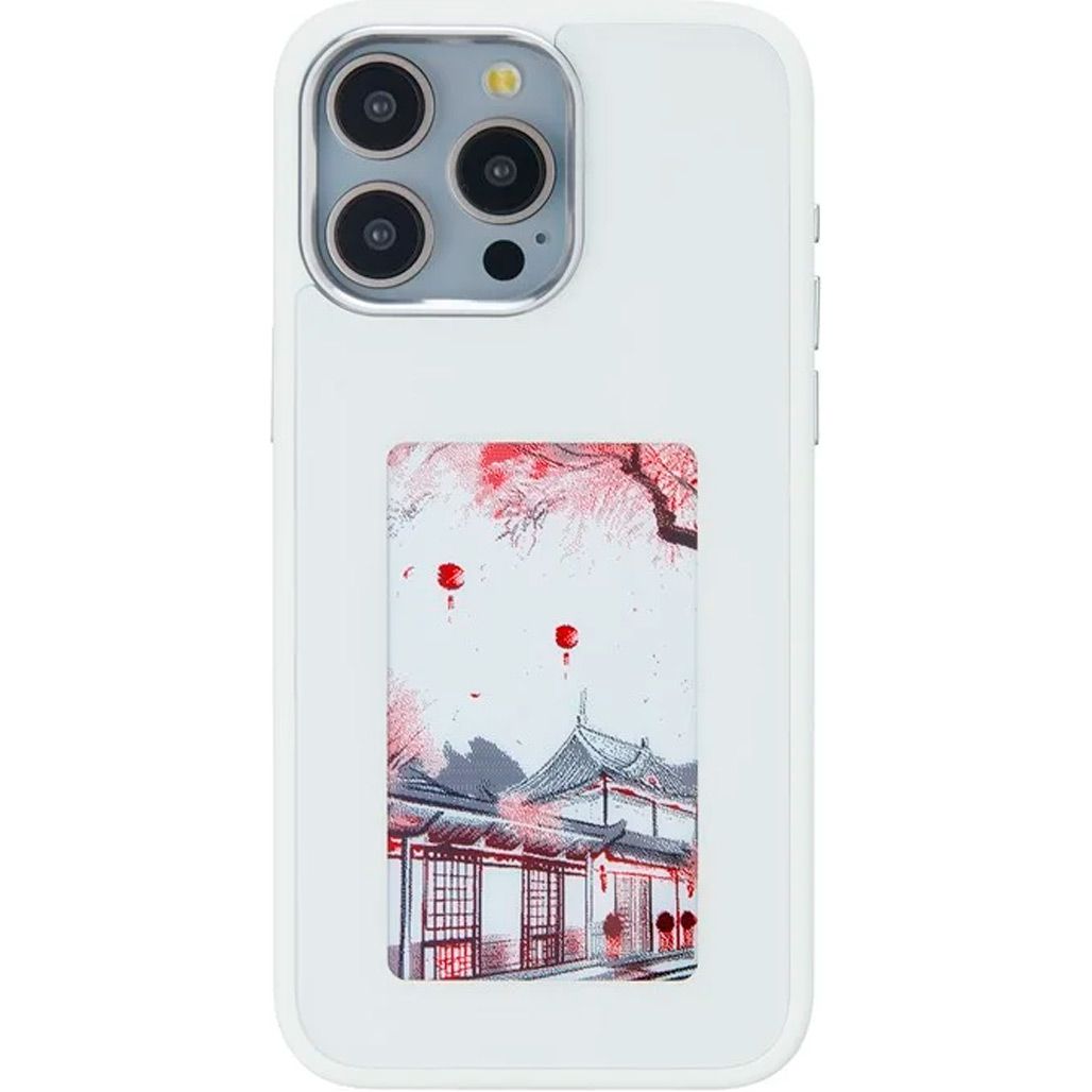 

Чохол Ink Show E-ink Screen Case для Apple iPhone 15 Pro White