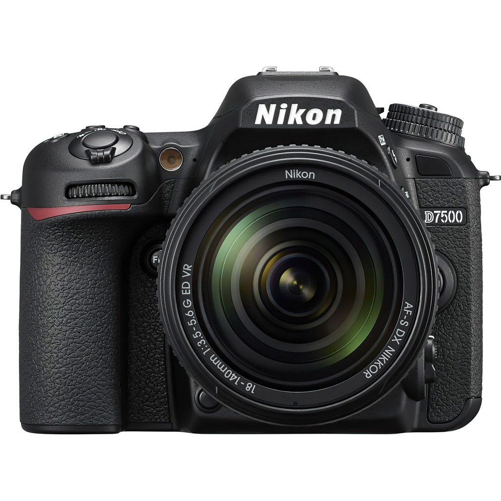 

Зеркальный фотоаппарат Nikon D7500 + AF-S DX Nikkor 18-140mm f/3.5-5.6G ED VR Kit (VBA510K002) UA