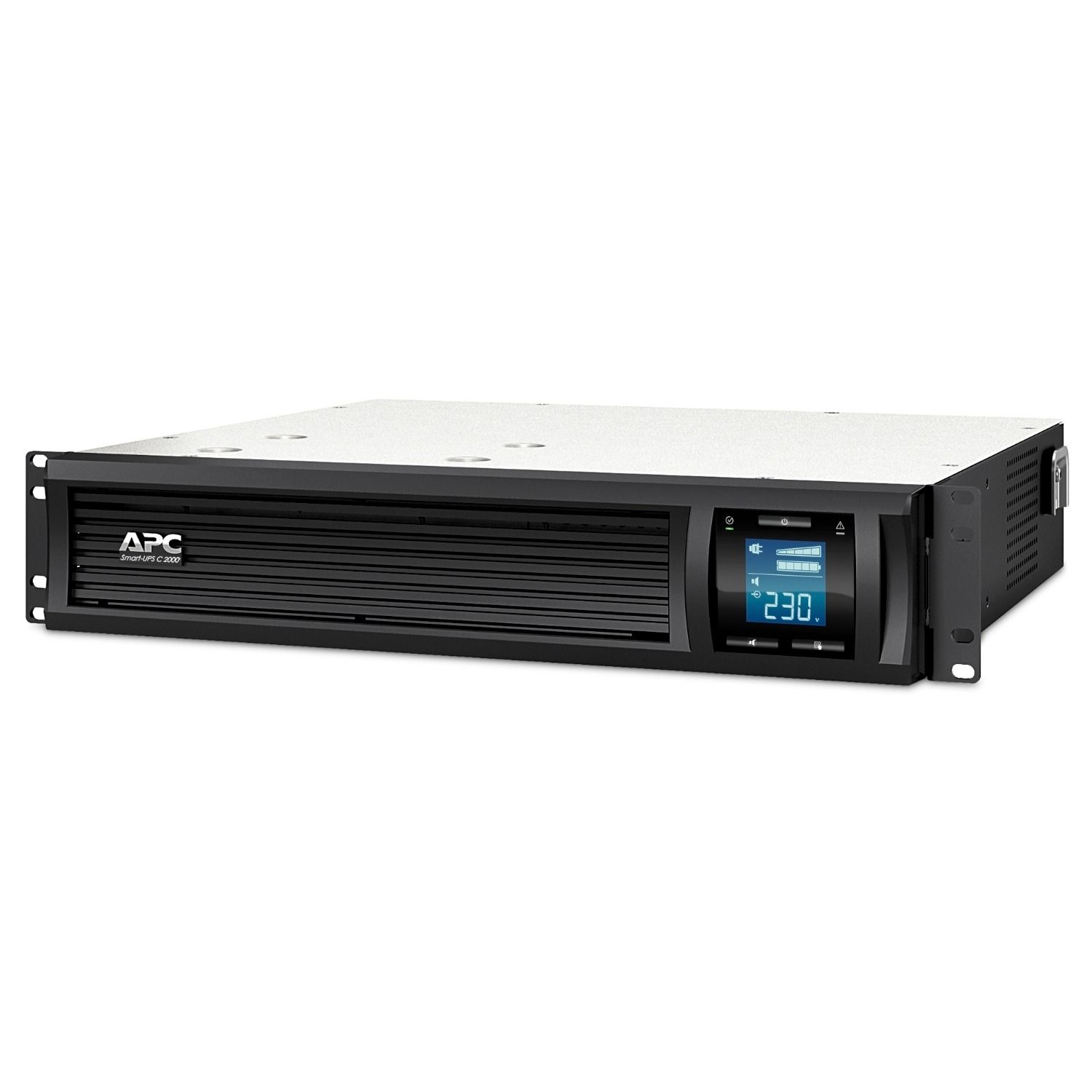 

Источник бесперебойного питания (ИБП) APC Smart-UPS C 2000VA 2U LCD 230V (SMC2000I-2U)